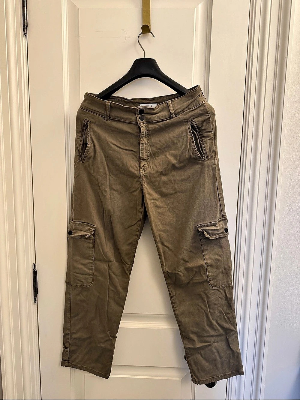 Mavi Elsie High-Rise Cargo Pant Cargo Pants Green/Brown Waist 29